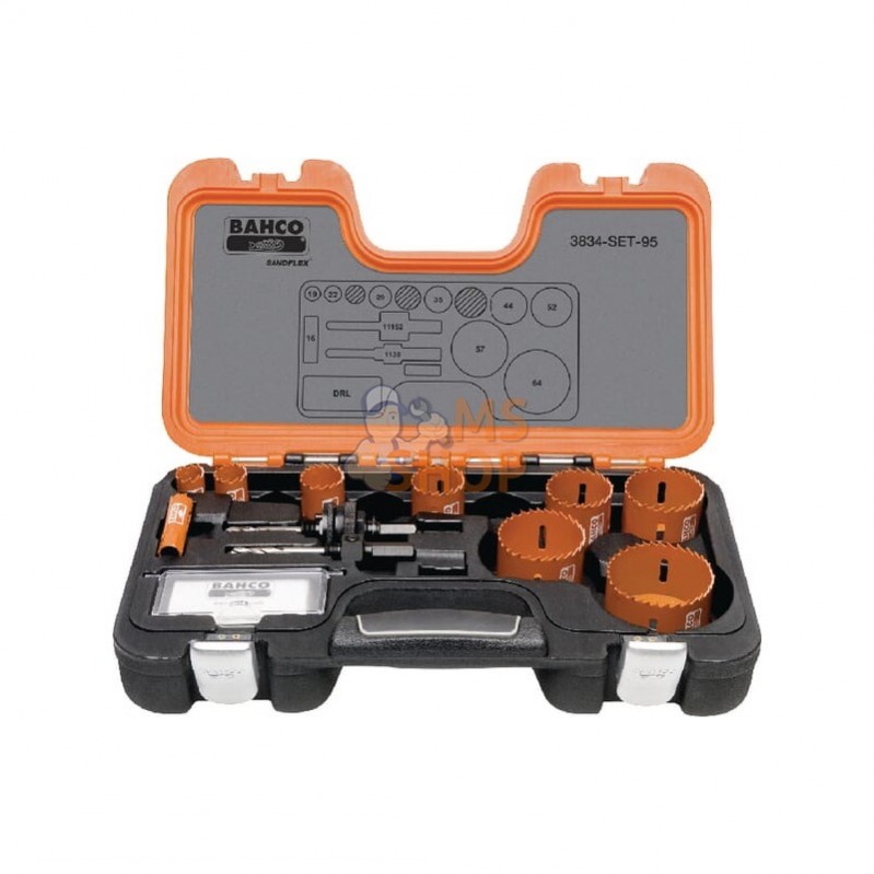 GZ383495; BAHCO; Jeu de trépans 12 pcs.; pièce detachée