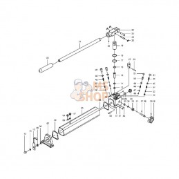 F0375BG; BETEX; Base de queue; pièce detachée