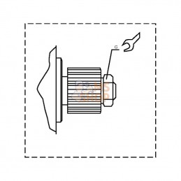 MO2023B; BORELLI; Accouplement; pièce detachée