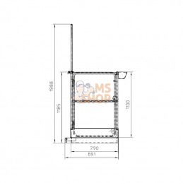 44273100001; BAUER SÜDLOHN; Panier de sécurité SIKO p. or.; pièce detachée