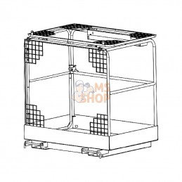 44273100001; BAUER SÜDLOHN; Panier de sécurité SIKO p. or.; pièce detachée