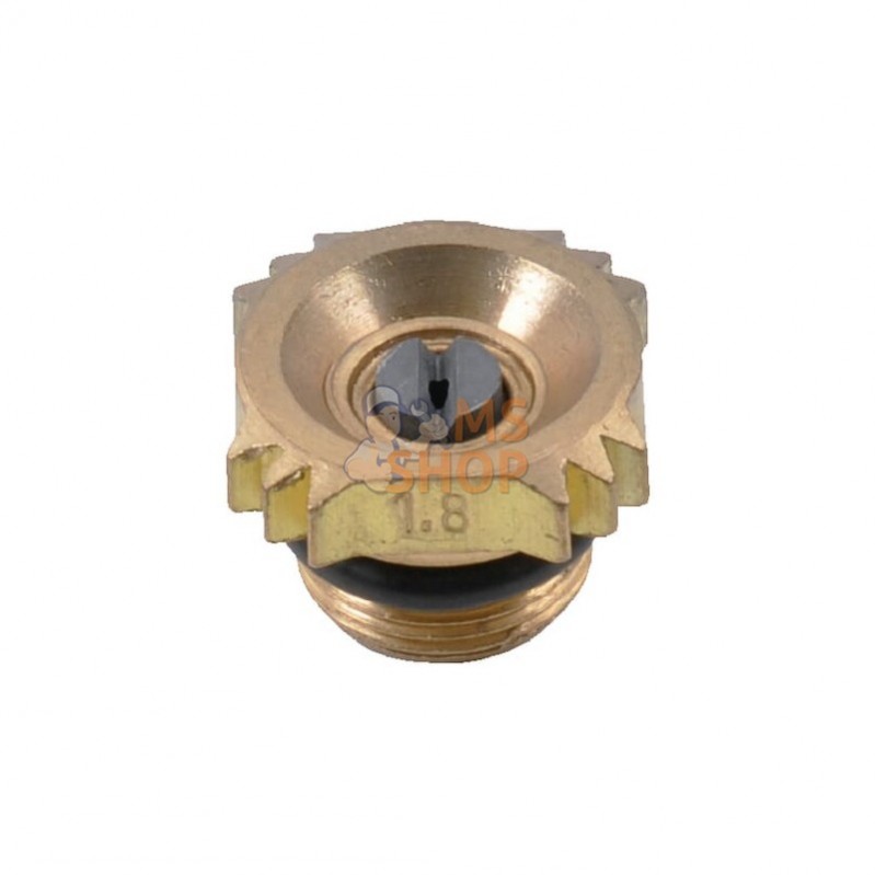 6818017AV; BRAGLIA; Buse à jet mirroir 6818 60° 1.8 dorée céramique Braglia; pièce detachée 6818017AV; BRAGLIA; Buse à jet mirroir 6818 60° 1.8 dorée céramique Braglia; pièce detachée