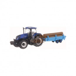 BB1844068; BBURAGO; New Holland T7.315 avec remorque à bois; pièce detachée