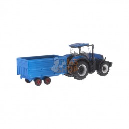 BB1844069; BBURAGO; New Holland T7.315 avec remorque pour chevaux; pièce detachée