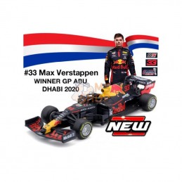 BB1838152; BBURAGO; Red Bull Honda RB16 33Max Verstappen; pièce detachée