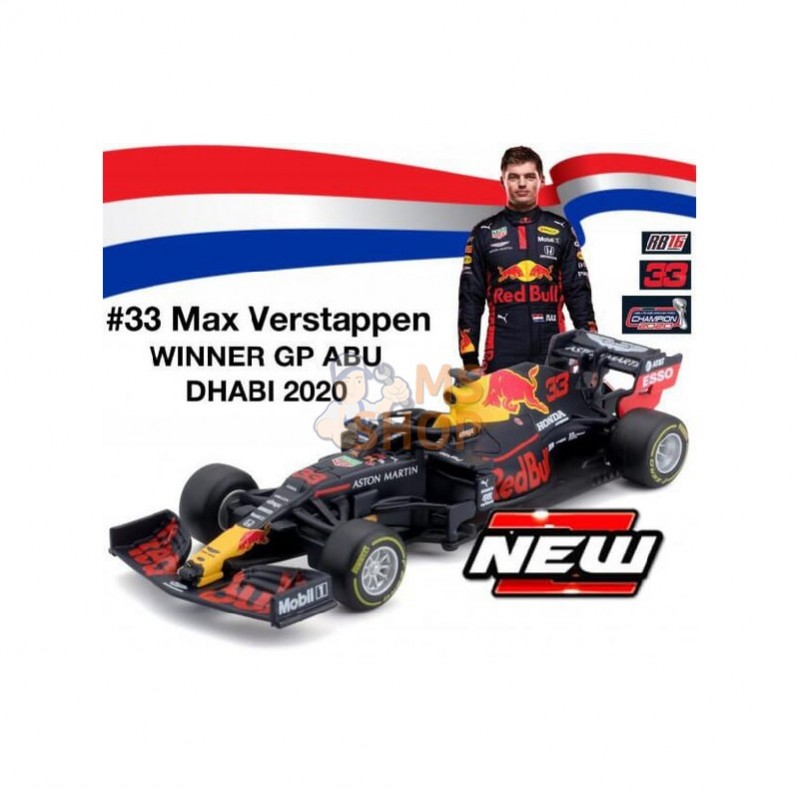 BB1838152; BBURAGO; Red Bull Honda RB16 33Max Verstappen; pièce detachée BB1838152; BBURAGO; Red Bull Honda RB16 33Max Verstappen; pièce detachée