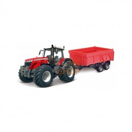 BB1831662; BBURAGO; Massey Ferguson 8700 avec remorque basculante; pièce detachée