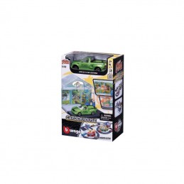 BB1831513; BBURAGO; Maison City Garden avec 1 voiture 1:43; pièce detachée