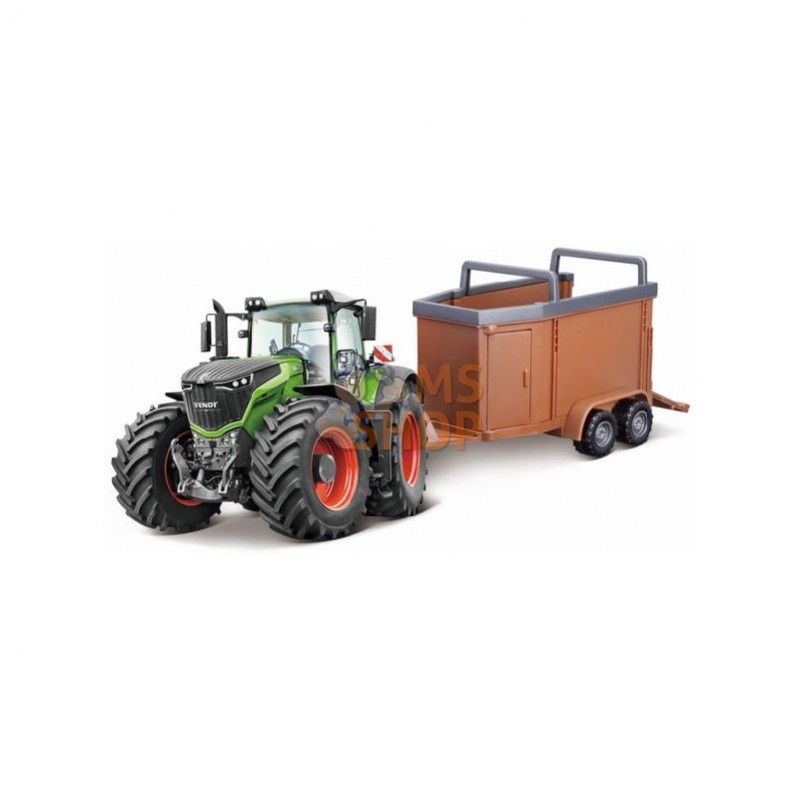 BB1831652; BBURAGO; Fendt 1000 Vario avec remorque pour bétail; pièce detachée