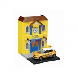 BB1831512; BBURAGO; Bureau de poste de la ville avec 1 voiture 1:43; pièce detachée