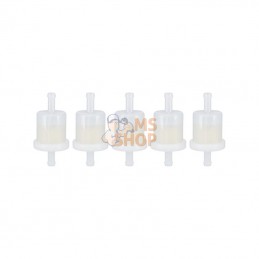 84001895M; BRIGGS & STRATTON; Filtre à carburant en ligne 5x 84001895 B&S; pièce detachée