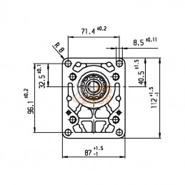 0510525068; BOSCH REXROTH; Pompe engrenages AZPF-12-011RFO20KB; pièce detachée