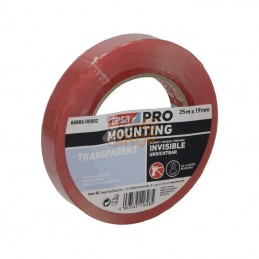 T669650000200; AUTRE MARQUE; Ruban adhésif, montage PRO transparent 25 m x 19 mm; pièce detachée