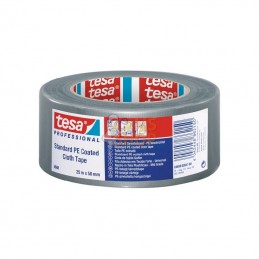 T046880004300; AUTRE MARQUE; Ruban, tissu, enduit de PE standard, blanc, 25m x 50mm, TesaBAND®; pièce detachée