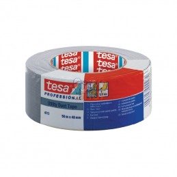 T046130003701; AUTRE MARQUE; Ruban adhésif en toile, standard, gris, 50m x 48mm, TesaBAND®; pièce detachée