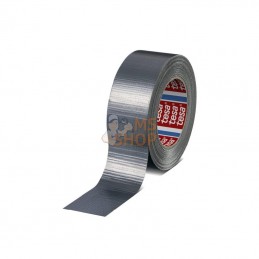 T046130003701; AUTRE MARQUE; Ruban adhésif en toile, standard, gris, 50m x 48mm, TesaBAND®; pièce detachée