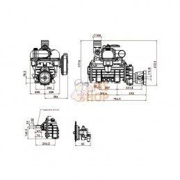 MEC13500PABL; BATTIONI PAGANI; Poulie de pompe à vide, auto-lubrification et Ballast BP; pièce detachée