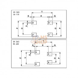 BREVO260H; BATTIONI PAGANI; Pompe B.P. BR-EVO 283m³/h entraînement hydraulique B.P.; pièce detachée