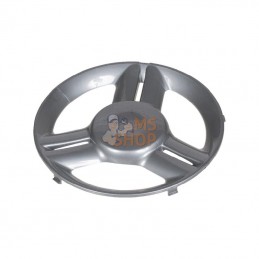 3221106840; CASTELGARDEN; Enjoliveur gris 250 mm; pièce detachée