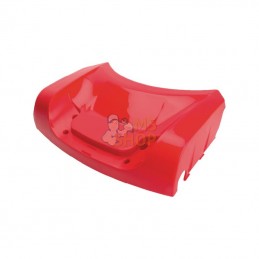 3222262150; CASTELGARDEN; Cache supérieur avant rouge; pièce detachée
