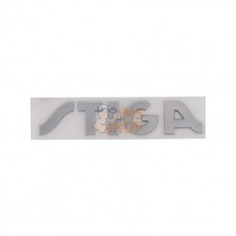 1143674942; CASTELGARDEN; Étiquette STIGA 3D, 93x19mm; pièce detachée