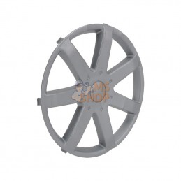 3221105990; CASTELGARDEN; Chap moyeu roue D=300 RAL 9022; pièce detachée