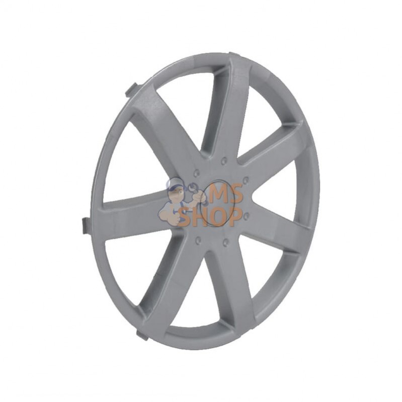 3221105990; CASTELGARDEN; Chap moyeu roue D=300 RAL 9022; pièce detachée