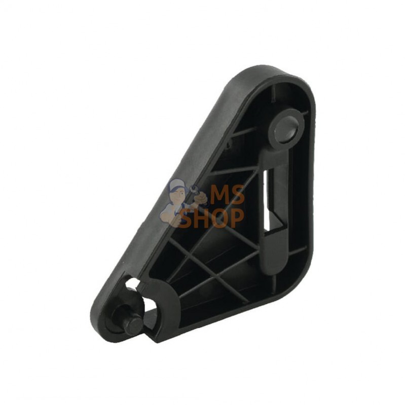 3227854220; CASTELGARDEN; Support de roue noir; pièce detachée