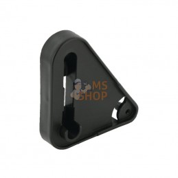 3227854220; CASTELGARDEN; Support de roue noir; pièce detachée