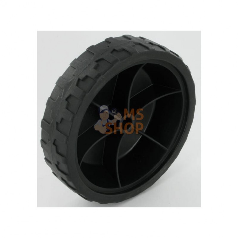 3226860890; CASTELGARDEN; Roue 130x10mm; pièce detachée