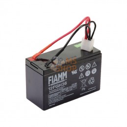 1181200100; CASTELGARDEN; Batterie Fiamm 12V/9Ah Stiga; pièce detachée