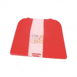 3271095012; CASTELGARDEN; Couvercle batterie F72 rouge; pièce detachée