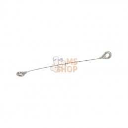 3840403000; CASTELGARDEN; Câble en acier avec 2 œillets; pièce detachée