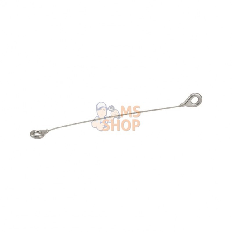 3840403000; CASTELGARDEN; Câble en acier avec 2 œillets; pièce detachée