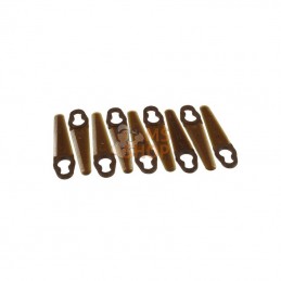 3810086551; CASTELGARDEN; Lame en PVC (18 pcs.); pièce detachée