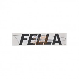 166598; FELLA; Autocollant FELLA 110x470 d.Fella; pièce detachée