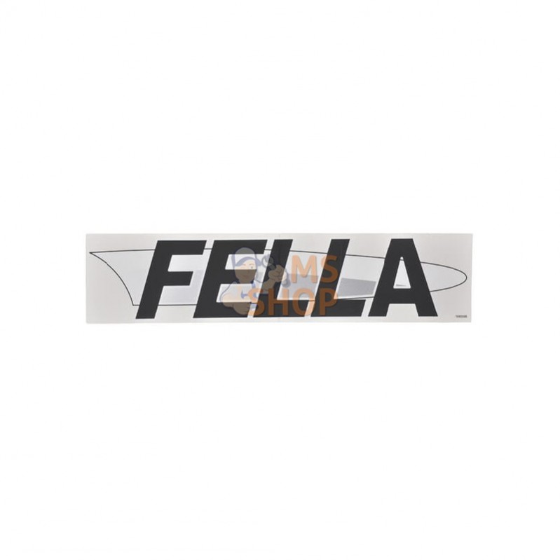 166598; FELLA; Autocollant FELLA 110x470 d.Fella; pièce detachée