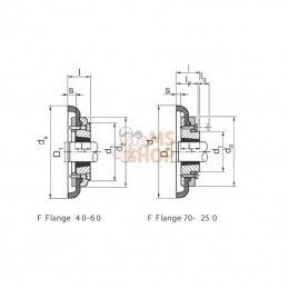 FLEXD70FTL; DESCH; Partie accoupl. flex. D70F; pièce detachée