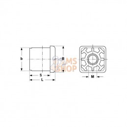 LEV3V3020M12; FATH; Bouchon à frapper 30x2,0 M12; pièce detachée