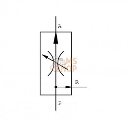 MTQA2VCM08; BUCHER; Régulateur de débit 3 voies 0-50l/min; pièce detachée