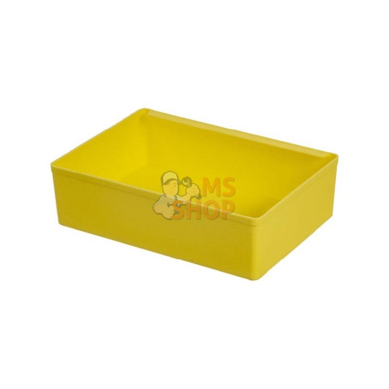 2200460; DINZL; Insert pour plateau 117x167x48mm, plastique jaune, D48; pièce detachée