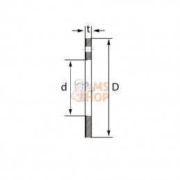 TW426615BDA; GLT/LHG; Bande coulissante; pièce detachée