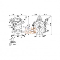 60300051; COMET; Pompe de nettoyeur IDS 1400; pièce detachée