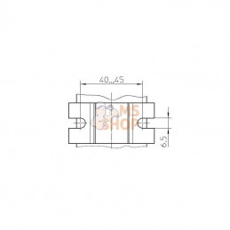 LA530021; ELECTRO MECANICA CORMAR; Relais d’alimentation unipolaire; pièce detachée