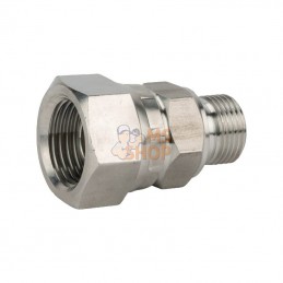 VNBW0608RVS; DICSA; Adaptateur M/W 3/8x1/2BSP inox; pièce detachée