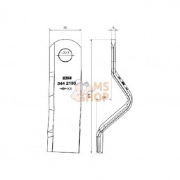 2430610; ESM; Couteau ESM; pièce detachée