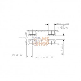 7219011AM; BRITAX; Bras de rétroviseur; pièce detachée