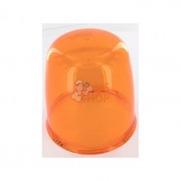 1043810; BRITAX; Cabochon de gyrophare orange; pièce detachée