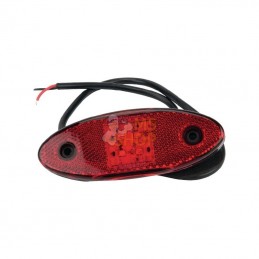 L4702LDV; BRITAX; Feu de gabarit LED ovale rouge; pièce detachée