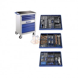 E220314; EXPERT; Servante + compo. 209 outils; pièce detachée